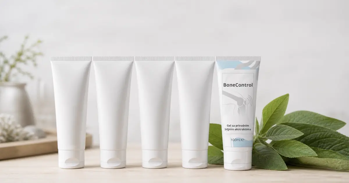 Poređenje nekoliko gelova za zglobove i BoneControl gel na bazi gaveza