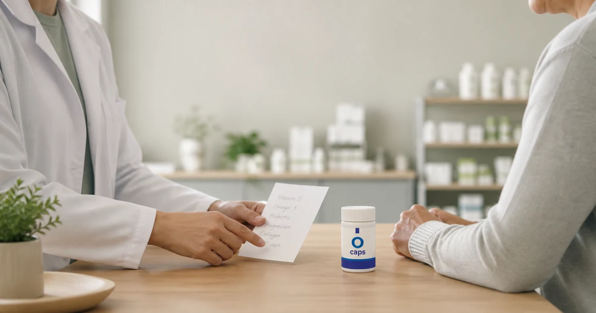 Bisedë me farmacistin para se të merret një suplement për sytë