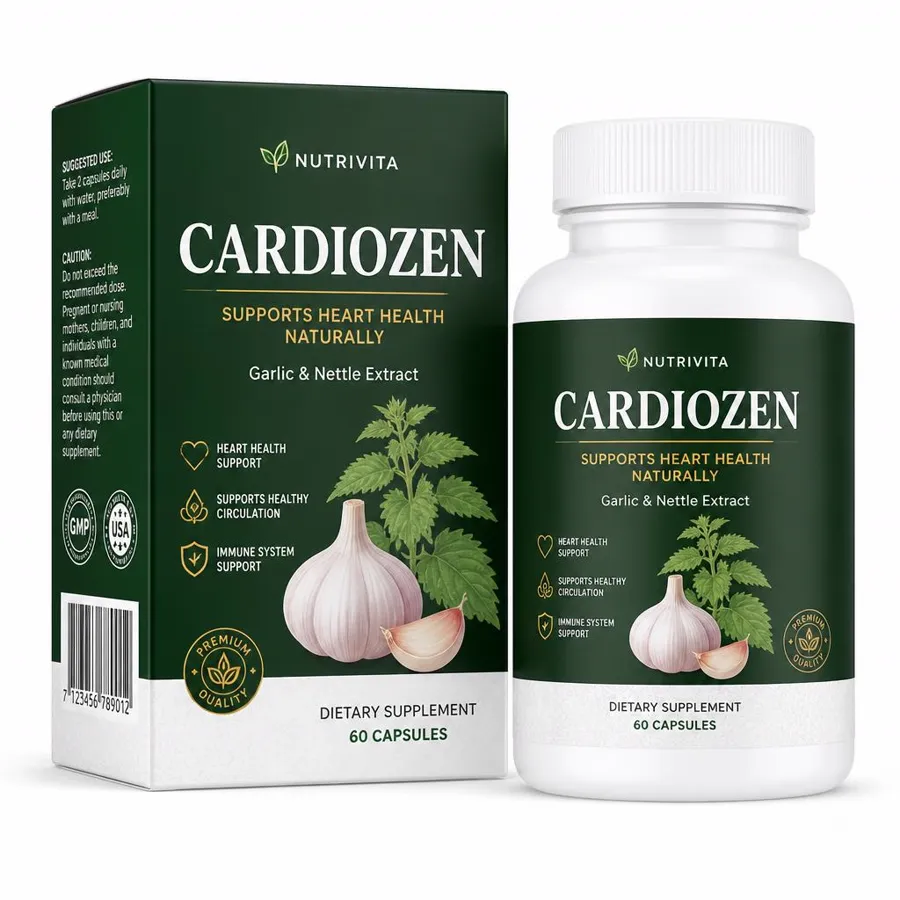 CARDIOZEN — Kapsule sa belim lukom i koprivom