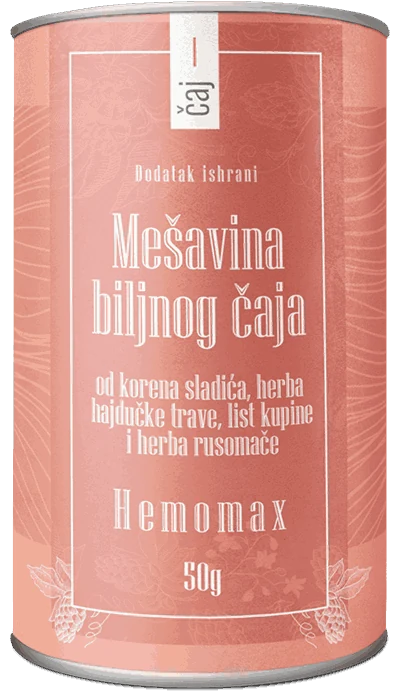 Hemomax — Mešavina biljnog čaja