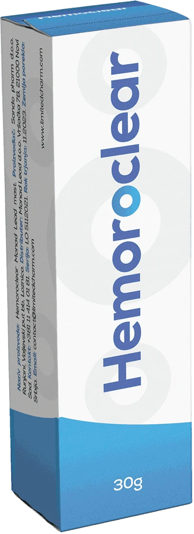 Hemoroclear — Krema na biljnoj bazi