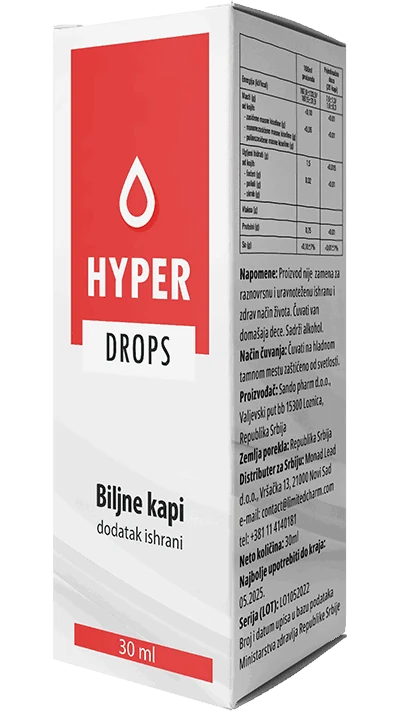 Hyper Drops — Kapi na biljnoj bazi