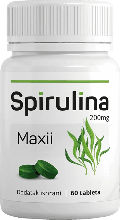 Spirulina — Tablete od plavo-zelene alge