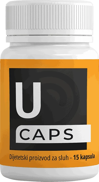 U Caps — Kapsule za sluh sa ginkom i vitaminima