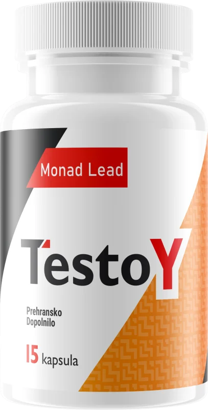 TestoY — Билкови капсули — Мъжка жизненост